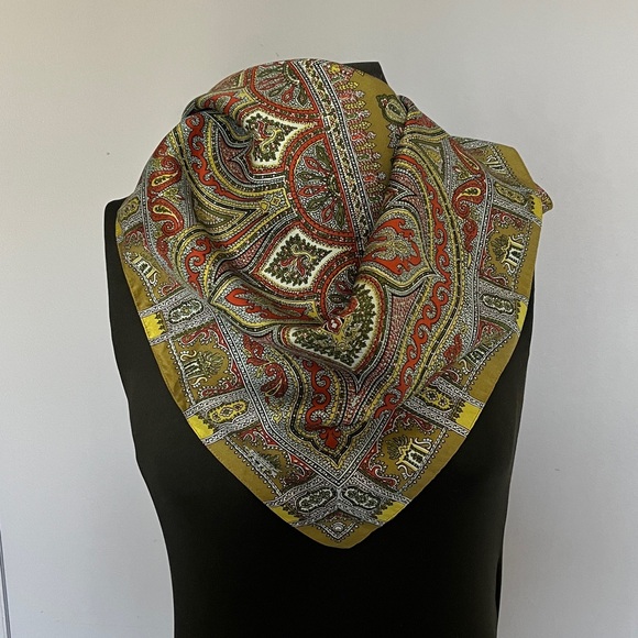 Liberty of London Multicolor Paisley Scarf - Picture 6 of 10
